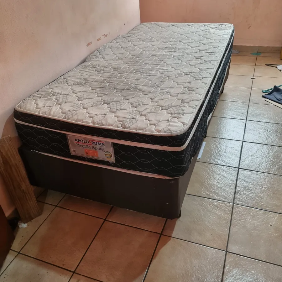 Cama Box Solteiro com Colchão de Molas - foto 2